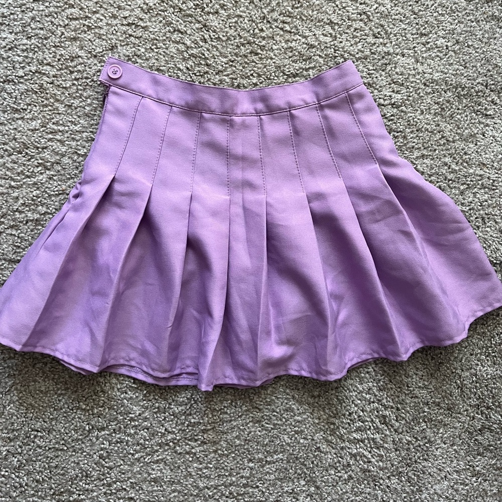 RARE purple American Apparel tennis skirt in small
